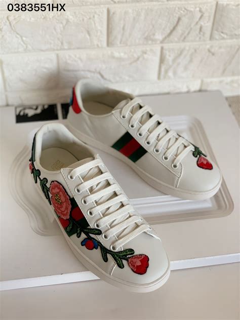 gucci sneakers embroidered flowers|Gucci ace sneakers price increase.